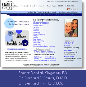 Frantz Dental website link