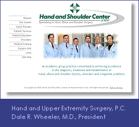 Buffalo Hand and Shoulder Center website link