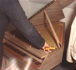 Robert L. Edwards, Harpsichord, Tuning