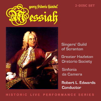 Handel Messiah CD cover